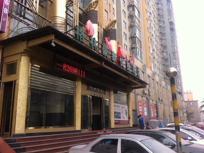 Greentree Inn Liaoning Dalian Railway Station South Plaza Tianjin Street Express Eksteriør bilde